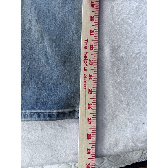 Free People We the Free Women Jeans 29x27 Stretch Skinny Light Distressed‎ Blue - Picture 5 of 10